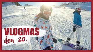 VLOGMAS  Den 20  První den na sjezdovce [upl. by Margaretha]