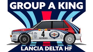 Why Lancia Delta Integrale is the Ultimate Group A Rally Legend [upl. by Haden]