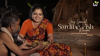 A very special Sardine fish recipe with Greater Yam for dinner  കുരുമുളകിട്ട മത്തിയും കാച്ചിലും [upl. by Sinnej]