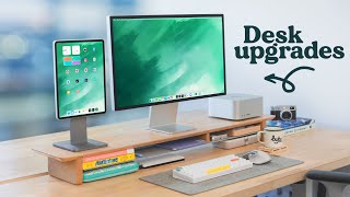 10 Desk Setup Accessories amp Upgrades that REALLY Matter [upl. by Ynaffyt]