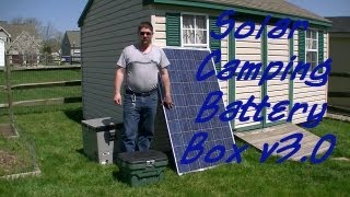 Camping Solar Battery Box v30 [upl. by Estele]