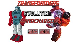 WINDCHARGER Evolution in Cartoons and Video Games 19842022  Transformers [upl. by Elegna]