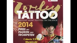 Loreley Tattoo 20140802 Cohorte XXVI Rheinbrohl [upl. by Zoller]