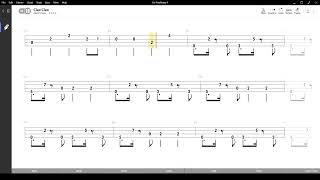 Ciao Ciao  La rappresentante di lista  Tablatura e base Senza Basso  Backing bass trackNO BASS [upl. by Natan]