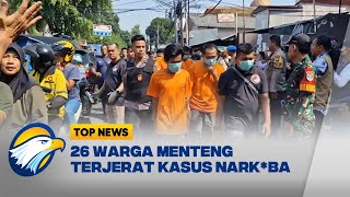 Penggerebekan Narkba Di Kali Pasir Menteng Jakarta Pusat Top News [upl. by Eiboj]