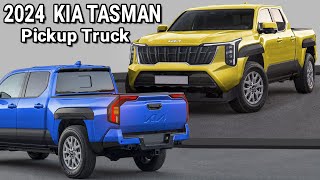 2024 KIA Tasman Tickup Truck New Model first look [upl. by Kronfeld]