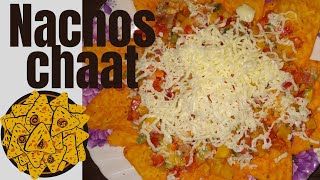 How to make nachos chaatNachos chaat recipeNachos chaat at homecheese nachos chaat [upl. by Bail]