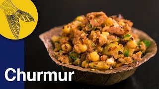 Churmur  Crunchy Tangy Savoury Bengali Snack  Calcutta Street Food [upl. by Wyne]