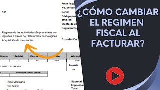 Cambiar Régimen Fiscal en CFDI VERSION 40  Configuración CFDI SAT 2023 [upl. by Cl555]