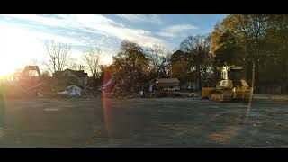 Demolition Of The Old HIS Outlet Building In Bruceton TN Part Two [upl. by Nicole]