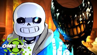 Sans vs BendyAnimationFanDub‎moroproductionUndertaleBendy And Theink Machine [upl. by Heintz335]