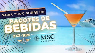 Pacote de Bebidas MSC Cruzeiros 20232024  Valores e Novidades  MSC Seaview Grandiosa Preziosa [upl. by Alisun261]