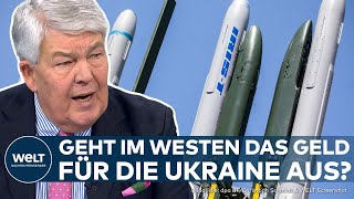 KRIEG IN DER UKRAINE Luftverteidigung quotdas System der Stundequot – Sorge um weitere Finanzierung [upl. by Asenej228]