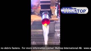 WaStop  Ingenious Inline Check valve with pulsating flow mitigating blockages [upl. by Chard337]