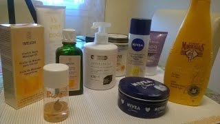 Mis 7 Antiestrías a Prueba Weleda Bio Oil MotherCare Nivea amp 3 Bodymilks para el embarazo [upl. by Ott]