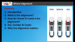 Basic Understanding of Wheel Alignment [upl. by Huberty]