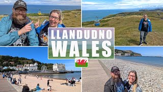 Exploring Llandudno The Welsh Seaside Town with Cable Cars amp Trams  WALES VLOG PT1 🏴󠁧󠁢󠁷󠁬󠁳󠁿 [upl. by Barney]