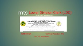 ICFRE Multi TaskingStaff MTS Lower DivisionClerk LDC Technician TEFieldLab Technical [upl. by Wrench]