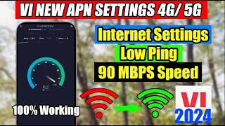 Vi APN Settings 2024 4G and 5G  Vi Internet Setting  How to Increase Vodafone Idea Net Speed Vi 4G [upl. by Eadrahc]