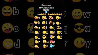 Escreva seu sobrenome com emojis [upl. by Marinna]