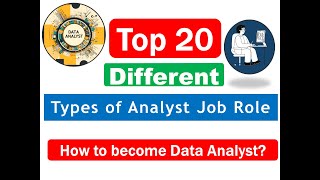 How to Become a Business Analyst Top 20 Different Types of Analyst Job Role  Data Analyst Skills [upl. by Nerradal523]