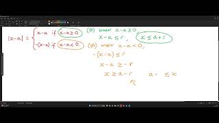 Real Analysis How to show that for xa≤r ar≤x≤ar inequalities math alevelmaths [upl. by Donata666]