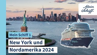 HerbstHighlights mit der Mein Schiff 1 New York und Nordamerika [upl. by Gnaw]