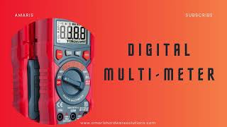 Digital Multi Meter Tutorial for Beginners [upl. by Oicneconi233]