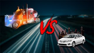 Peterbilt 389 Glider VS Atlanta Traffic [upl. by Aierdna]