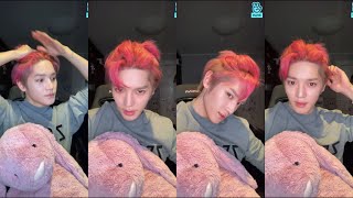 nct taeyong spoiler of his new song title swimming pool amp tying his hair vlive 210218 [upl. by Henrie]