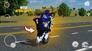 MEGA ATUALIZAÇÃO DO MEU JOGO DE MOTOS PARA CELULAR MAPA NOVO NOVAS MOTOS SKINS E [upl. by Florance831]