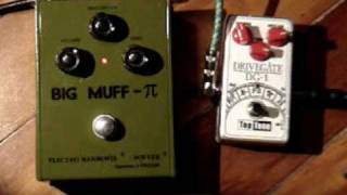 TopTone DG1 Vs Green Big Muff [upl. by Sorensen]