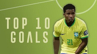 Endrick TOP 10 Goals [upl. by Uund666]