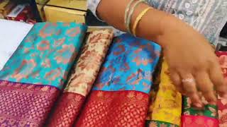 new fancy sarees chagallu srisailaxmiclthshop [upl. by Asylem]