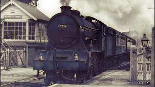 Trains through Wormald Green in the 1960s [upl. by Arihat]