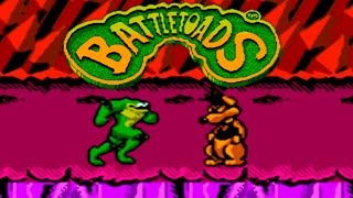 Battletoads прохождение Боевые Жабы NES Famicom Dendy [upl. by Melvina549]