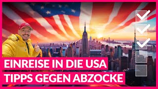 Einreise in die USA Die TOP 10 Tipps zur Immigration 2024 [upl. by Nydroj]