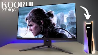 An affordable 144Hz Beast KOORUI 27E1QA 27” QHD 1440p Gaming Monitor Unboxing and Review [upl. by Tenom]