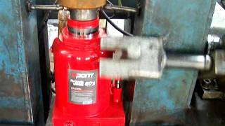 Hydraulic Jack Loading Test [upl. by Ayra]