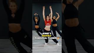 JENNIEs MANTRA Rehearsal Fashion🔥 jennie mantra dancepractice [upl. by Souvaine976]