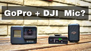 How to Use a Dji Mic  DJI Mic 2 with a GoPro  Yeah It Works [upl. by Mcadams]