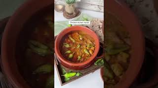 chicken korma vs chicken Achari Handi food [upl. by Ahtram]