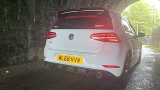 Golf GTI MK75 Oettinger Spoiler PLUS Maxton Sports Rear Difuser [upl. by Avot98]