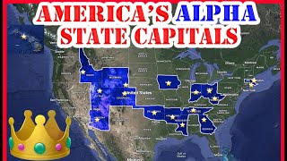 Why THESE Capital Cities DOMINATE Their States  The Alpha State Capitals [upl. by Elleinnad]