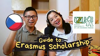 Cara DAPAT BEASISWA ERASMUS  Magang di LUAR NEGERI  CZU Prague [upl. by Ssac]