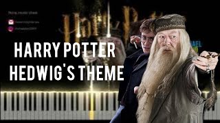 Harry Potter  Hedwigs Theme piano tutorial by Michael Piano 🎹 music sheet Ноти для фортепіано [upl. by Gwynne]