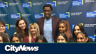 Raptors Pascal Siakam helps Toronto law students with major donation [upl. by Roux]