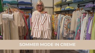 Sommer Mode Trends 2024 Cremefarbene Outfits mit Jutta Nestler [upl. by Malik]