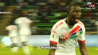 Gabon vs Gambia 01 Yankuba Minteh Goal  FIFA World Cup CAF Qualification2026 Group Stage [upl. by Dickinson]