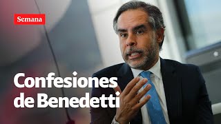 Armando Benedetti se destapa “HA FALTADO gente más idónea en el Gobierno Petroquot  Semana Noticias [upl. by Moersch]